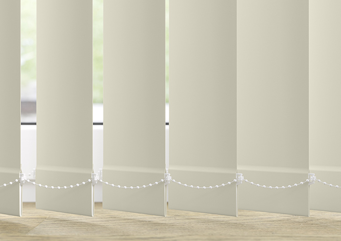 Orion (Blackout), Dairy Cream - Vertical Blind - Image 4